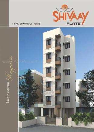 Elevation of real estate project Shivaay Flats located at Babajipura, Vadodara, Gujarat