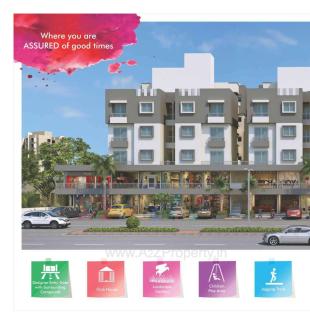 Elevation of real estate project Shree Ram Residency located at Tarsali, Vadodara, Gujarat