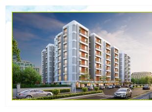 Elevation of real estate project Shree Siddheshwar Highview located at Tarsali, Vadodara, Gujarat