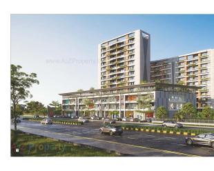 Elevation of real estate project Shree Siddheshwar Hridayam located at Bhayli, Vadodara, Gujarat