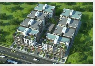 Elevation of real estate project Shree Swaminarayan Park located at Bapod, Vadodara, Gujarat
