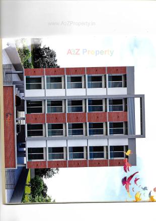 Elevation of real estate project Shree Vrajdham Residency located at Manjalpur, Vadodara, Gujarat