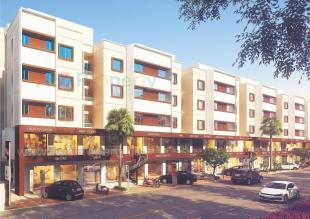 Elevation of real estate project Shreeji Aashray located at Vadodara, Vadodara, Gujarat