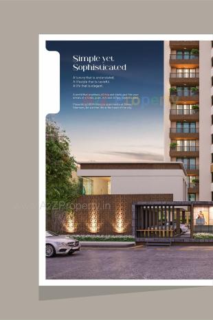 Elevation of real estate project Shreeji Sharnam located at Sama, Vadodara, Gujarat