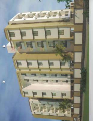 Elevation of real estate project Shreemay Apartment located at Atladara, Vadodara, Gujarat