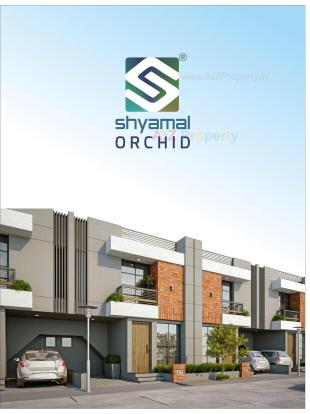 Elevation of real estate project Shyamal Orchid located at Ankhol, Vadodara, Gujarat