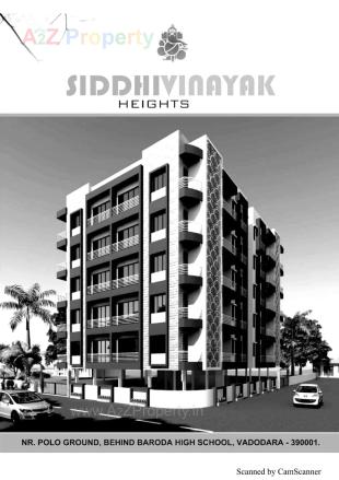 Elevation of real estate project Siddhivinayak Heights located at Vadodara, Vadodara, Gujarat