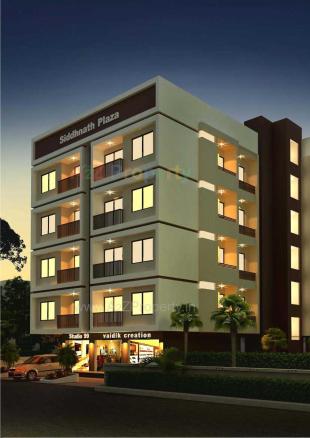 Elevation of real estate project Siddhnath Plaza located at Sevasi, Vadodara, Gujarat