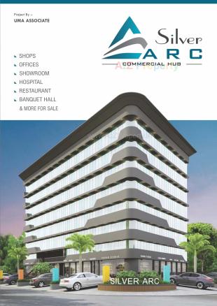 Elevation of real estate project Silver Arc located at Vadodara, Vadodara, Gujarat