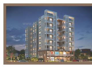 Elevation of real estate project Sparsh Residency located at Bhayli, Vadodara, Gujarat