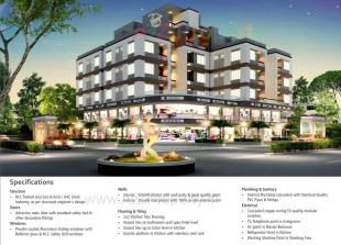 Elevation of real estate project Sundaram Villa located at Sayajipura, Vadodara, Gujarat