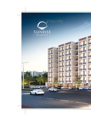 Elevation of real estate project Sunrise Residency located at Tandalja, Vadodara, Gujarat