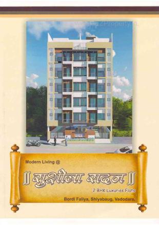 Elevation of real estate project Sushila Sadan located at Kasba, Vadodara, Gujarat
