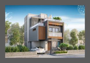 Elevation of real estate project Suvarn Iris located at Chhani, Vadodara, Gujarat