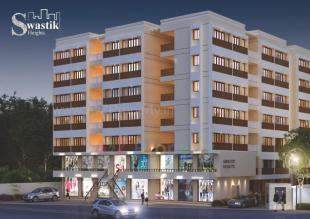 Elevation of real estate project Swastik Heights located at Vadodara, Vadodara, Gujarat