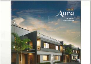 Elevation of real estate project Taksh Aura located at Hanumanpura, Vadodara, Gujarat