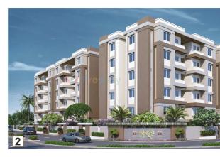 Elevation of real estate project Takshashila located at Dist, Vadodara, Gujarat