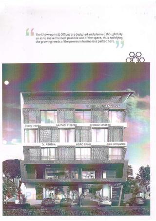 Elevation of real estate project The Imperative located at Akota, Vadodara, Gujarat