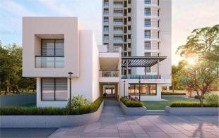 Elevation of real estate project The Shine located at Harni, Vadodara, Gujarat