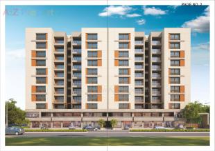 Elevation of real estate project Ultima Crest located at Kapurai, Vadodara, Gujarat