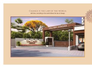 Elevation of real estate project Vallabh Aangan located at Bapod, Vadodara, Gujarat