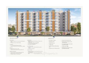 Elevation of real estate project Vallabh Heights located at Tarsali, Vadodara, Gujarat