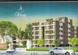 Elevation of real estate project Vhala Residency located at Karodiya, Vadodara, Gujarat