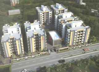 Elevation of real estate project Vivanta Heights located at Vadsar, Vadodara, Gujarat