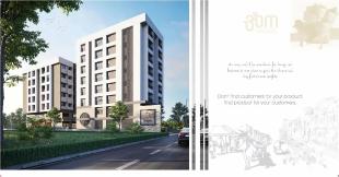 Elevation of real estate project Aum Heights located at Chhipwad, Valsad, Gujarat