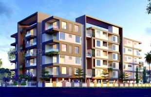 Elevation of real estate project Abhishek Residency located at Kolhapur-m-corp, Kolhapur, Maharashtra
