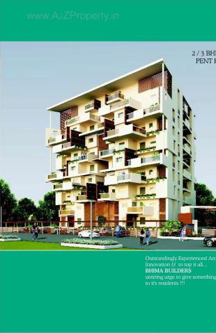 Elevation of real estate project Rekha Sky Garden located at Kolhapur-m-corp, Kolhapur, Maharashtra