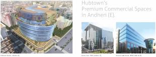 Elevation of real estate project Hubtown Viva located at Andheri, MumbaiSuburban, Maharashtra