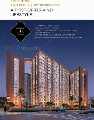 Elevation of real estate project Platinum Life located at Andheri, MumbaiSuburban, Maharashtra