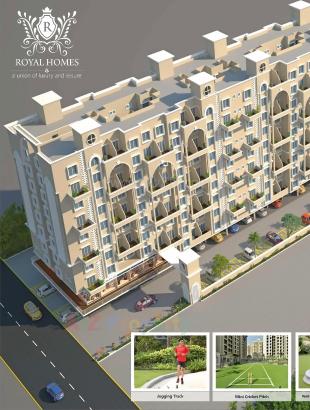 Elevation of real estate project Royal Homes located at Nagpur-m-corp, Nagpur, Maharashtra