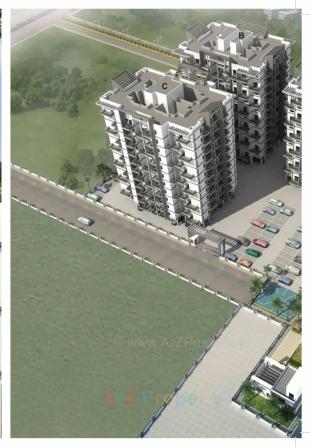 Elevation of real estate project Aksha Vrundavan located at Chikhali-bk, Pune, Maharashtra