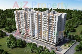 Elevation of real estate project Ba Iris located at Wagholi, Pune, Maharashtra