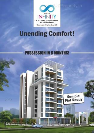 Elevation of real estate project Balaji Infinity located at Baner, Pune, Maharashtra