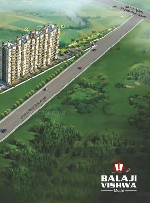 Elevation of real estate project Balaji Vishwa located at Pune-m-corp, Pune, Maharashtra