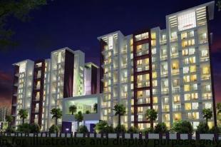 Elevation of real estate project Bellina located at Lohgaon, Pune, Maharashtra