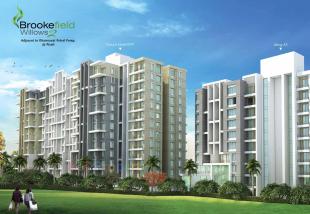 Elevation of real estate project Brookefield Willows located at Pisoli, Pune, Maharashtra