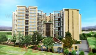 Elevation of real estate project Courtyard One located at Wakad, Pune, Maharashtra