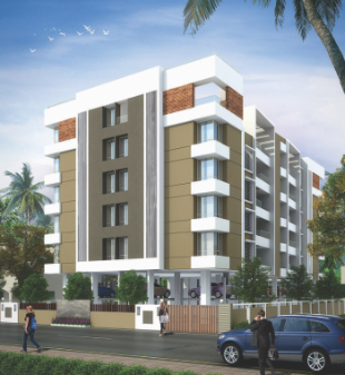 Elevation of real estate project Divyatej located at Pune-m-corp, Pune, Maharashtra