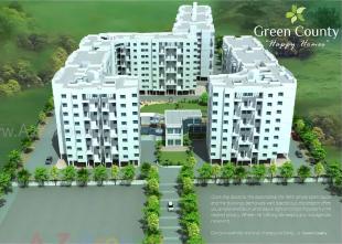 Elevation of real estate project Green County located at Fursungi, Pune, Maharashtra