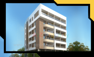 Elevation of real estate project Gulmohar Apartment located at Parvati, Pune, Maharashtra