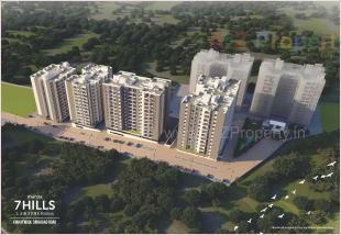 Elevation of real estate project Mantra 7 Hills located at Kirkatwadi, Pune, Maharashtra