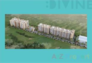 Elevation of real estate project Mantra Divine located at Dongargaon, Pune, Maharashtra