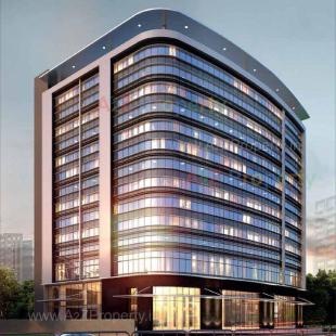 Elevation of real estate project Mtriumph located at Pune-m-corp, Pune, Maharashtra
