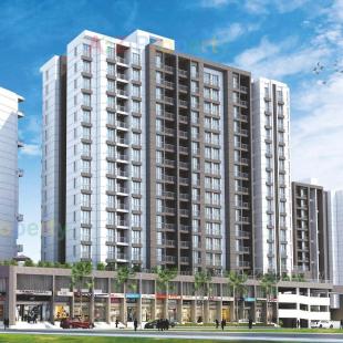 Elevation of real estate project Nirman Altius located at Kharadi, Pune, Maharashtra