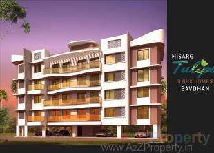 Elevation of real estate project Nisarg Tulips located at Haveli, Pune, Maharashtra