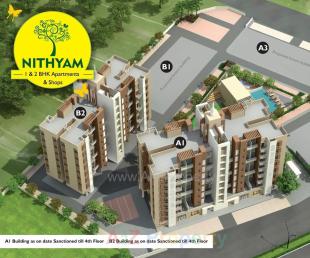 Elevation of real estate project Nithyam located at Charholi-kh, Pune, Maharashtra